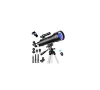 Télescope Astronomique 70MM Télescopes Debutant Adulte Enfant, Ouverture 400MM, 200X HD Lunette Astronomigue avec Télécommande, Filtre Lunaire, Trépied, Support de Téléphone, Sac, Usage Nuit et Jour