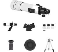 Télescope astronomique à haute résolution, ouverture 70 mm, longueur focale 400 mm, BLANC