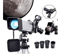Télescope Astronomique Adulte - Lunette Astronomique Adulte,Distance Focale De 500 mm Et Ouverture De 60 mm Avec Adaptateur De A235