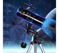 Télescope astronomique Adulte, télescope de Voyage Portable réfractant, télescope réfracteur de Longueur focale de 700 mm, télescope pour débutant Adulte (Package 1)