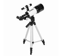 Télescope Astronomique avec Ouverture de 70 Mm, Longueur Focale de 300 Mm, Puissance Maximale de 150x, 3 Oculaires, Optique HD pour des Images Plus Lumineuses, Filtre Lunaire,
