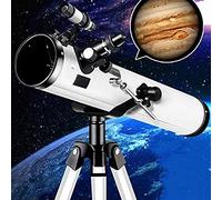 Télescope astronomique d'entrée de Gamme télescope d'étudiant pour Enfants de l'espace d'observation des étoiles HD, télescopes pour débutants en Astronomie avec monoculaire et trépied