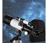 Télescope astronomique d'observation des étoiles, télescope astronomique d'extérieur avec trépied et Sac à Dos, adapté aux étudiants, aux Enfants et aux Adultes Vision