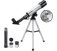 Télescope Astronomique Enfant 50360M 90X + Trépied Jumelle Monoculaire Haute Définition Pour Observation De La Lune Et Des Étoiles