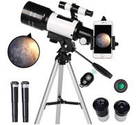 Telescope astronomique enfant adulte monoculaire professionnel 30070 + Support de téléphone portable 30070 15X-150X