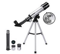 Telescope Astronomique Enfant, Uverbon Télescope pour Astronomie Télescope Zoom 90X HD Spatial Monoculaire Extérieur avec Trépied Réglable pour Les Enfants Adulte Débutant