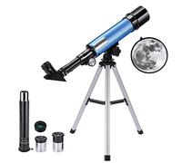 Telescope Astronomique Enfant, Uverbon Télescope pour Astronomie Télescope Zoom 90X HD Spatial Monoculaire Extérieur avec Trépied Réglable pour Les Enfants Adulte Débutant