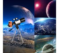 Telescope astronomique grand angle 150X Telescope d'observation lunaire monoculaire pour debutant