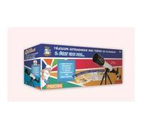 Télescope astronomique Puissance x 90 avec 20 expériences et Application 50 mm