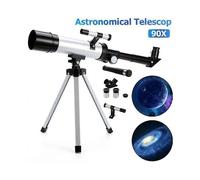 Télescope astronomique portable MERKMAK, réfracteur, zoom HD, monoculaire spatial + trépied portable