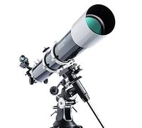 Télescope astronomique Portable pour débutants, Ouverture de 80mm, 900mm, avec Adaptateur pour Smartphone Warm as Ever