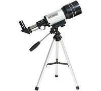 Télescope astronomique pour Adultes, monoculaire à réfraction 150X, télescope de Voyage avec trépied et Levier réglable pour Adultes et Enfants