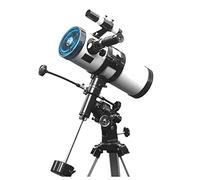 Télescope astronomique pour enfants, débutants, adultes, hommes, cadeaux, télescope réfracteur à ouverture de 114 mm, longueur focale de 700 mm, télescope pour enfants avec trépied en acier inoxydable