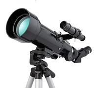 Télescope astronomique Professionnel Observation des étoiles Haute définition 5000 étudiants de Nuit Enfants Adultes Jours dans l'espace Profond, Noir, télescope
