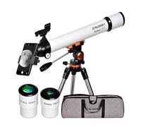 Télescope Astronomique Professionnel pour Enfants et Débutants - Portable 28x-210x, Facile à Utiliser - Appropriée pour l'Observation de la Lune, des Planètes et des Galaxies Proches