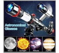 Télescope astronomique professionnelle pour enfants simulant l'observation d'étoiles G