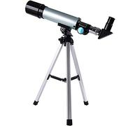 Télescope astronomique, réfracteur Professionnel pour Adulte, télescope réfracteur Portable de 50 mm pour débutants et Enfants, oculaire Sr4 mm/h20 mm, Longueur focale : 360 mm