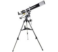 Télescope astronomique, télescope de réfraction 80DX avec trépied, télescope de Recherche d'espace Profond à Miroir zénith à 90 °, Observation de la Lune Stargazer Cadeau pour Enfant