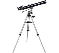 Télescope astronomique, télescope de réfraction 80EQ avec trépied, télescope de Recherche d'espace Profond à Miroir zénith à 90 °, Observation de la Lune Stargazer Cadeau pour Enfant