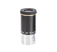 Télescope astronomique ultra large à 66 degrés 6 mm/9 mm/15 mm/20 mm Focal, corps en métal avec revêtement multicouche, lentille filetée de 3,2 cm pour la plupart des focalisateurs (6 mm)
