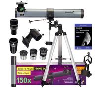 Pack Télescope Astrophotographie Levenhuk Blitz 76 Plus avec Zoom et Accessoires