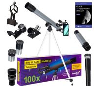 Télescope Astrophotographie Levenhuk Blitz 50 Base avec Zoom, Oculaires et Accessoires