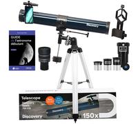 Pack Télescope Astrophotographie DISCOVERY SPARK 769 EQ avec oculaires, zoom et support smartphone