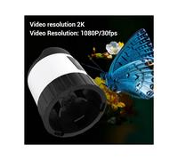 Télescope avec Caméra WiFi, Oculaire Numérique Vidéo HD 2K, Microscope pour L'Astrophotographie et L'Observation des Oiseaux
