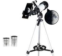 Télescope avec support smartphone et déclencheur [Zavarius]