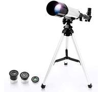 Télescope Cadeau télescope astronomique Zoom 90X télescope Spatial monoculaire extérieur avec trépied 360/50 mm Longue-Vue (50/360 Bleu) (50/360 Bleu)