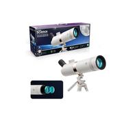 Télescope CANAL TOYS So Science Horizon Star COS 008 avec support smartphone, trépied réglable, oculaire 20-60 mm, Blanc