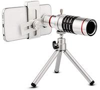 Télescope Compact monoculaire BAK4 - Télescope monoculaire à Zoom Haute Puissance, télescope à Objectif Zoom à grossissement 12x Haute définition, avec trépied pour Support de Smartphone,