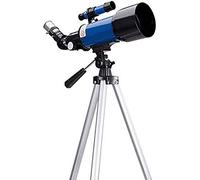 Télescope d'astronomie extérieur, télescope réfracteur astronomique à Monture AZ d'ouverture de 70 mm, 400 mm, télescope de Voyage pour Enfants, télescopes pour Adultes débutants en Astronomie