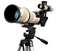 Télescope d'astronomie Télescope astronomique ， Télescope d'observation d'étoiles d'observation d'étudiants pour Enfants HD à Fort Grossissement Portable Vision