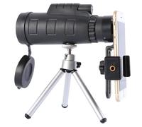 Télescope de mise au point monoculaire 10X, caméra de téléphone portable Hd, Mini télescope monoculaire d'extérieur 50x60 pour l'observation des oiseaux