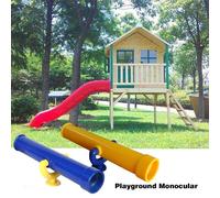 Télescope de Pirate monoculaire pour enfants, jeu de balançoire en plastique, accessoire vert jaune pour extérieur, balançoire en bois, nouveau Style
