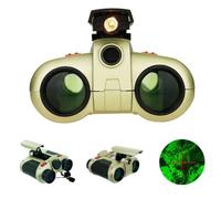 Télescope De Vision Nocturne 4x30mm, 1 Pièce, Jumelles De Surveillance Avec Lumière Pop-Up, Mini Jouet Pour Enfants, Cadeaux