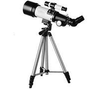 Télescope de Voyage à Monture de Calibre 50-100 mm Télescope réfracteur Portable Télescope d'observation des étoiles HD pour étudiants Adultes - Télescope idéal pour Les débutants avec Sac de
