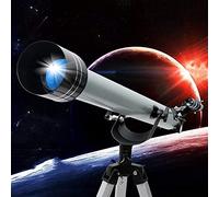 Télescope de Voyage d'observation des étoiles pour Adultes, télescope pour débutants en Astronomie, télescope réfracteur à Ouverture de 70 mm, trépied et chercheur, télescope Portable Vision