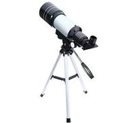 Télescope détecteur trépied réfracteur astronomique d'ouverture 150X 70mm pour débutant - noir noir