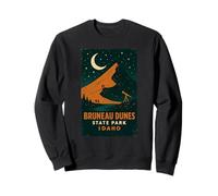 Télescope d'observation des étoiles avec chemise du parc d'État Bruneau Dunes, Idaho Sweatshirt