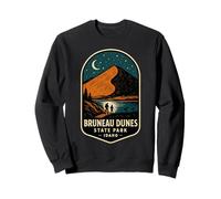 Télescope d'observation des étoiles avec chemise du parc d'État Bruneau Dunes, Idaho Sweatshirt