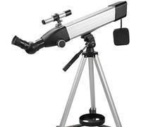 Télescope d'observation et d'apprentissage Portable Télescope astronomique Professionnel monoculaire 60MM Lunette d'observation de Voyage en Plein air réfractive avec trépied pour