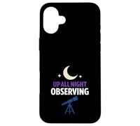 Télescope d'observation planétaire Astronomie astronome Amateur Coque pour iPhone 16 Plus