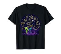 Télescope Extraterrestre Mignon Constellations d'animaux spatiaux T-Shirt