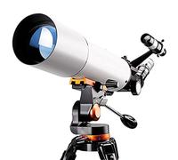 Telescope for Adults & Kids, 80mm Aperture Astronomical Refractor for Astronomy Beginners, 500mm Portable Telescope with Phone Adapter WOWCSXWC