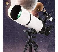 Telescope for Beginners Adults Kids 80 Mm Aperture 400mm Astronomy Telescope with Adjustable Tripod and Backpack Perfect WOWCSXWC