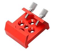 Télescope Groove Star Finder Base métallique Rainure à Queue d'aronde Plaque à Queue d'aronde Filetage 1/4 Accessoire for télescope astronomique(Red)