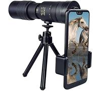 Télescope HD, monoculaire 10-30X25mm Haute Puissance pour l'observation des Oiseaux fabriqué par Prisme BAK4 et matériaux respectueux de l'environnement