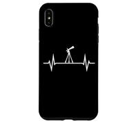 Télescope Heartbeat Battement de cœur Astronomie Fan Galaxy Coque pour iPhone XS Max